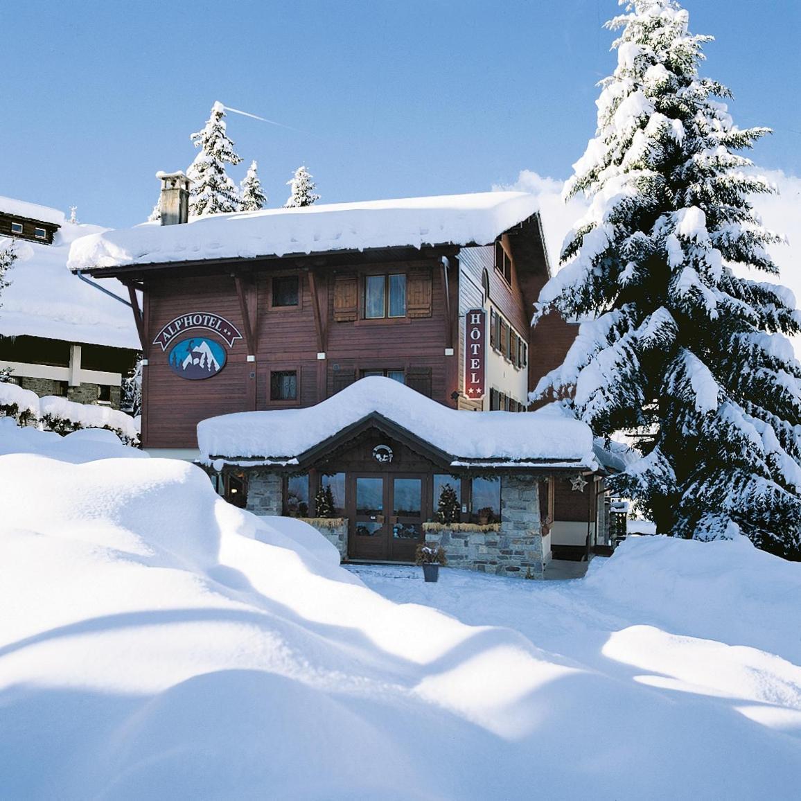 Alp-Hotel Megève Eksteriør bilde